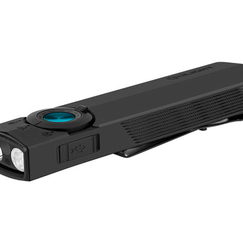 Olight ArkPro Rechargeable LED Flashlight - 1500 Lumens - Cool White - Uses Built-in 2000mAh Li-ion Battery Pack - Multiple Color Options