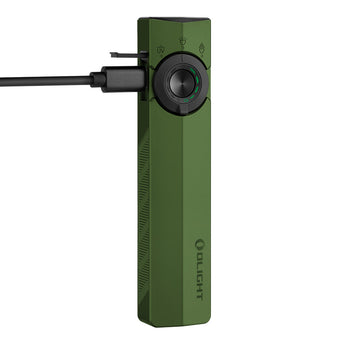 Olight ArkPro Rechargeable LED Flashlight - 1500 Lumens - Cool White - Uses Built-in 2000mAh Li-ion Battery Pack - Multiple Color Options