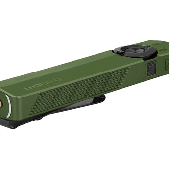 Olight ArkPro Rechargeable LED Flashlight - 1500 Lumens - Cool White - Uses Built-in 2000mAh Li-ion Battery Pack - Multiple Color Options