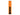Orange Olight ArkPro Rechargeable LED Flashlight - Vertical Back View