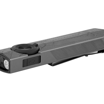 Olight ArkPro Rechargeable LED Flashlight - 1500 Lumens - Cool White - Uses Built-in 2000mAh Li-ion Battery Pack - Multiple Color Options