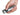 Silver Olight ArkPro Rechargeable LED Flashlight - Held in Hand
