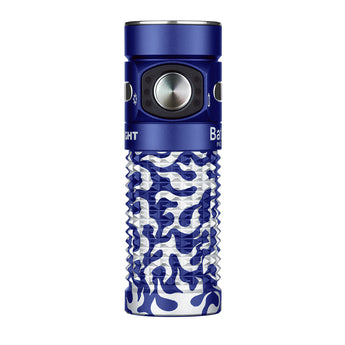 Olight Baton 4 Rechargeable LED Flashlight - 1300 Lumens - Includes 1 x 16340 and Optional Charging Case - Black or Other Colors