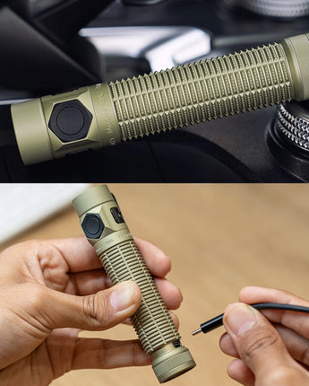 Olight Baton Ultra EDC Flashlight - magnetic and USB-C charging