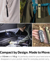 Olight Baton Ultra EDC Flashlight - compact size, made to move