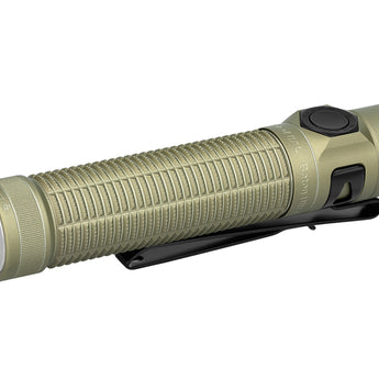 Olight Baton Ultra EDC Flashlight - magnetic tailcap view