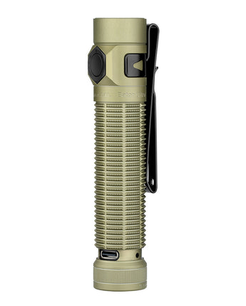 Olight Baton Ultra EDC Flashlight - side profile with USB-C port visible
