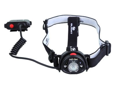 Olight H15 Wave LED Headlamp with CREE XM-L LED - 150 Lumens - Uses 4 x AAA