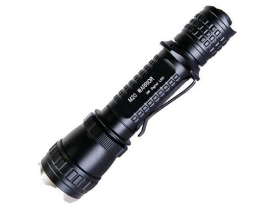 Olight M20 Warrior Tactical LED Flashlight with 320 Lumen CREE XP-G R5 - Uses 2xCR123A or 1x18650