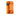 Olight Oclip Pro S, Orange - Back Left Facing Angle