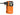 Olight Oclip Pro S, Orange - USB Port Open, Plugged In Charging