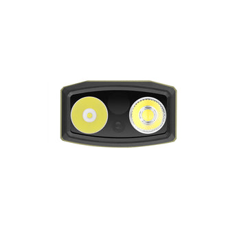 Olight ArkPro Ultra Rechargeable LED Flashlight - 1700 Lumens - Cool White - Uses Built-in 2000mAh Li-ion Battery Pack - Olive Green