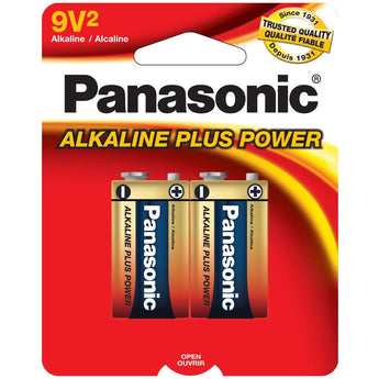 Panasonic Alkaline Plus Power 9V Battery