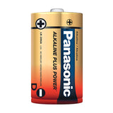 Panasonic Alkaline Plus Power D-Cell Battery - 2-Pack