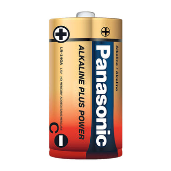 Panasonic Alkaline Plus Power C-Cell Battery - 2-Pack