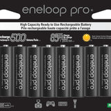 Panasonic Eneloop Pro AA 2600mAh 1.2V Low Self Discharge Nickel Metal Hydride (NiMH) Button Top Batteries - Multiple Quantities Available