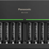 Panasonic Eneloop Pro NiMH Battery 8-Pack and Eight Position Quick Charger
