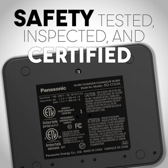 Panasonic Eneloop Pro NiMH Battery 8-Pack and Eight Position Quick Charger