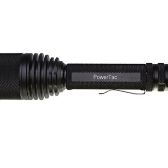 PowerTac Gladiator LED Flashlight 750 Lumens CREE XM-L - Uses 3 x CR123A or 4 x CR123A or 2 x 18650
