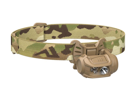 Princeton Tec Remix Pro with Red & White LEDs, Multicam Color Option - Front-right Facing Angle