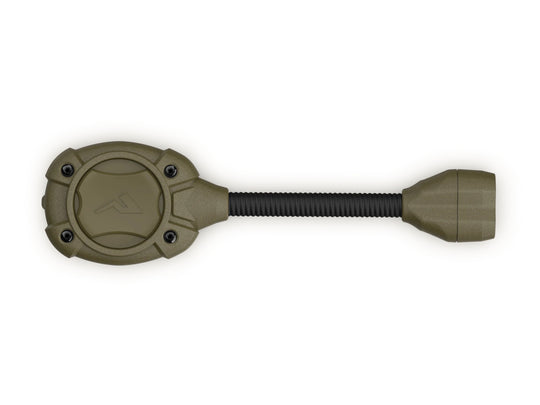 Princeton Tec Switch MPLS, OD Green - Broadside View of Right Side of Light