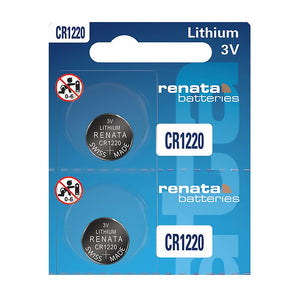 RENATA-CR1220-MFR-SC2 - Batteries in Child-resistant Packaging