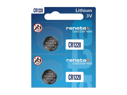 RENATA-CR1220-MFR-SC2 - Batteries in Child-resistant Packaging