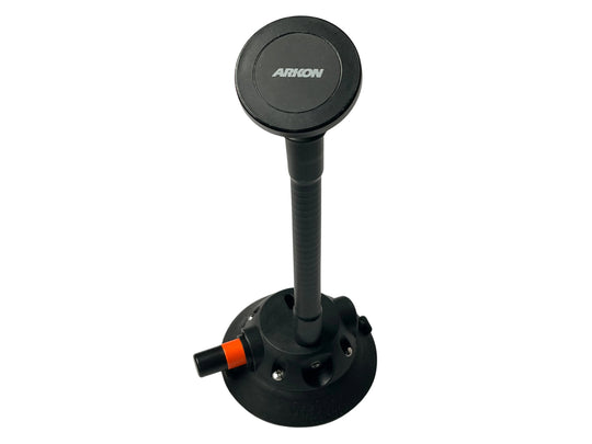 SeaSucker Magnetic Phone Mount, Black - Close-up on Magnetic Phone Mount with No Phone Attached