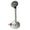 SeaSucker Magnetic Phone Mount, White - Close-up on Magnetic Phone Mount with No Phone Attached