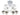 SeaSucker Double Decker Party Barge - Portable Bar - White - Empty