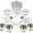 SeaSucker Double Decker Party Barge - Portable Bar - White - Empty