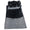 SeaSucker Recycle Waste Band, Black/Small - Head-on View of Vacuum Mount with Bag Attached