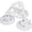SeaSucker Starlink Pole Mount - Quarter Angle View of White Mounting Base