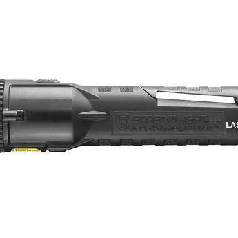 Streamlight Dualie 3AA Flashlight with Laser - Black - Side Angle