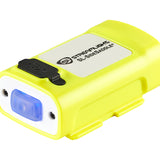 Streamlight SL-SideSaddle USB Yellow Tailcap View of Button