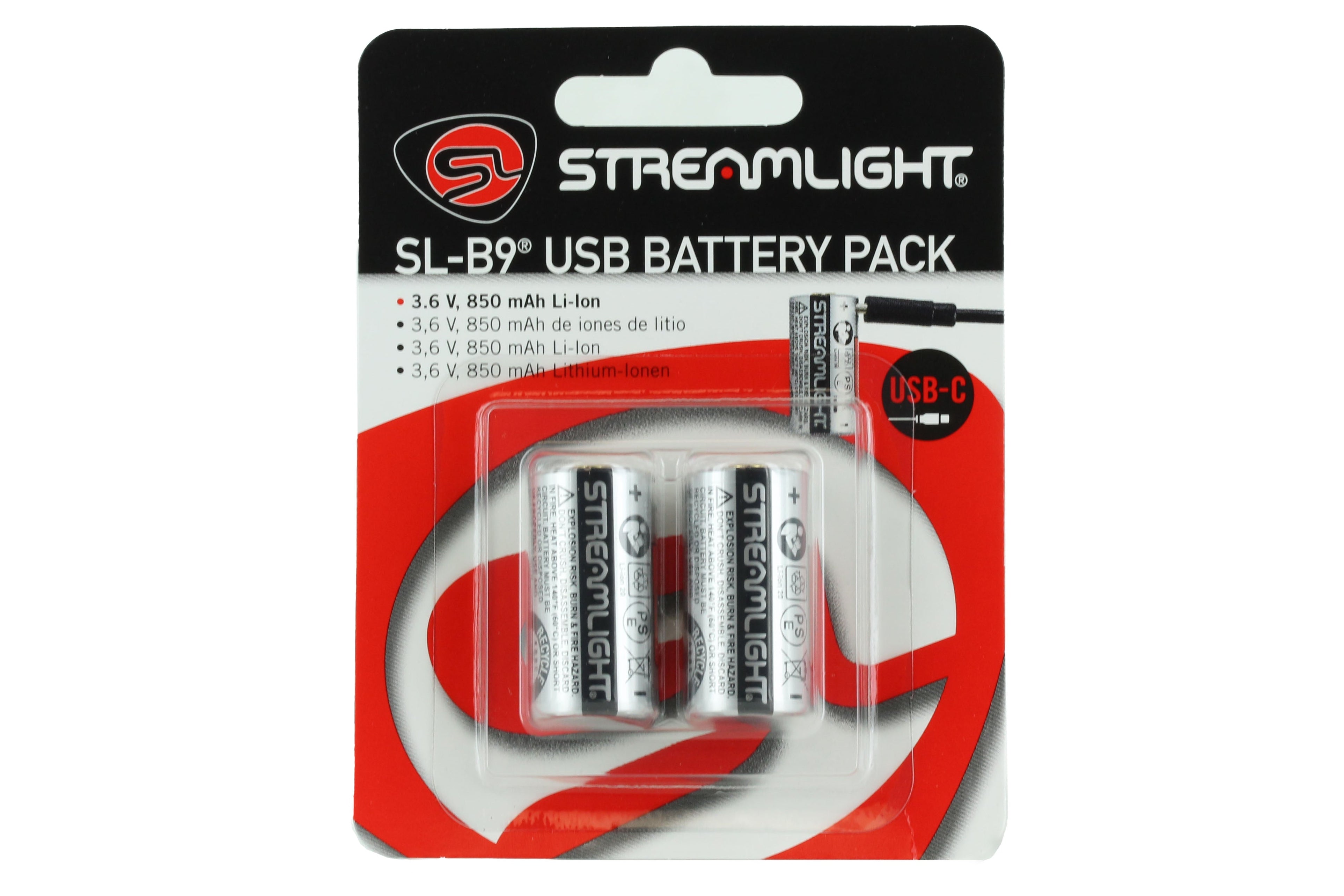 b90 rechargeable battery for flashlights Streamlight SL-B9 Battery 2-Pack