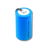 Tenergy 20501-1 D-cell 5000mAh 1.2V Nickel Cadmium (NiCd) Battery with or without Tabs - Bulk