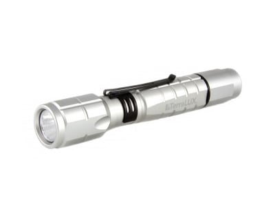 TerraLUX / Lightstar Corp. LightStar 300 LED Flashlight - 300 lumens - Includes 2 x AA Batteries - Silver (TLF-3002AA-SV)