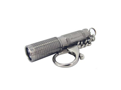 Titanium Innovations IlluminaTi CA1-TI LED Flashlight with 135 Lumen Cree XP-G Gen2 LED & Titanium Body - Uses 1xAAA