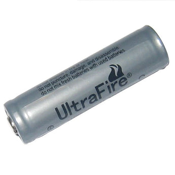 UltraFire UF 14500 900mAh 3.6V Protected Lithium Ion (Li-ion) Button Top Battery - Bulk