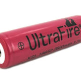 UltraFire BRC 18650 2600mAh 3.7V Protected Lithium Ion (Li-ion) Button Top Battery - Boxed