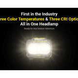 Nitecore UT27 MCT & Red Light Headlamp - 800 Lumens - Multiple Versions Available