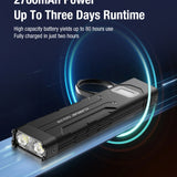 Klarus X1-V3 Tactical Flat Flashlight - 4,200 Lumens - USB-C Rechargeable 2700mAh Li-ion Battery - Slimline or Tactical Ring Versions