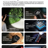 Klarus XT2CR Pro 2025 Next-Gen Tactical Flashlight - USB-C Rechargeable - 2,300 Max Lumens - Includes 1 x 18650 - Matte Black