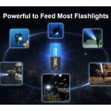 XTAR 26650 7000mAh 3.6V 10A Protected Lithium Ion (Li-ion) Button Top Battery - Boxed