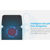 XTAR X2 Heat dissipation component with text on optimal heat dissipation