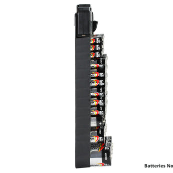 Battery Store 104+ Compartment Slim-Line Battery Organizer with Tester A5101BB