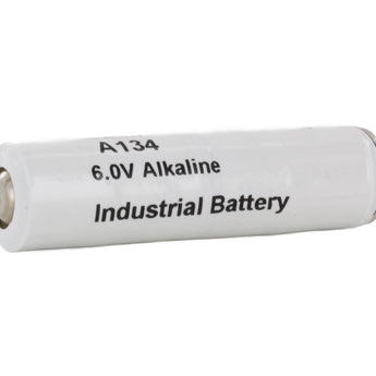 Exell A134 1409A 6V Alkaline Industrial Battery for Microphones - Replaces Eveready E134N