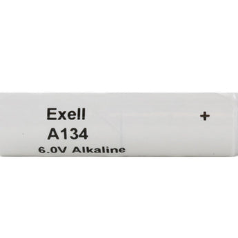 Exell A134 1409A 6V Alkaline Industrial Battery for Microphones - Replaces Eveready E134N