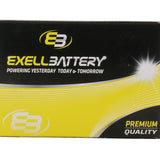 Exell A134 1409A 6V Alkaline Industrial Battery for Microphones - Replaces Eveready E134N